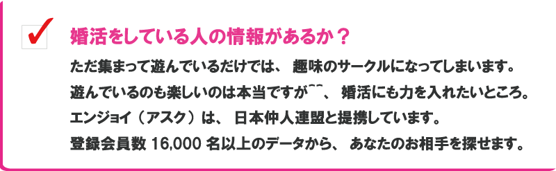 婚活データ